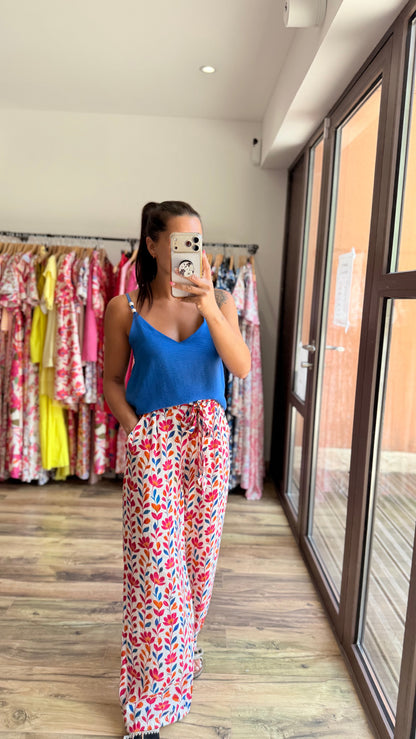 Top perles bleu