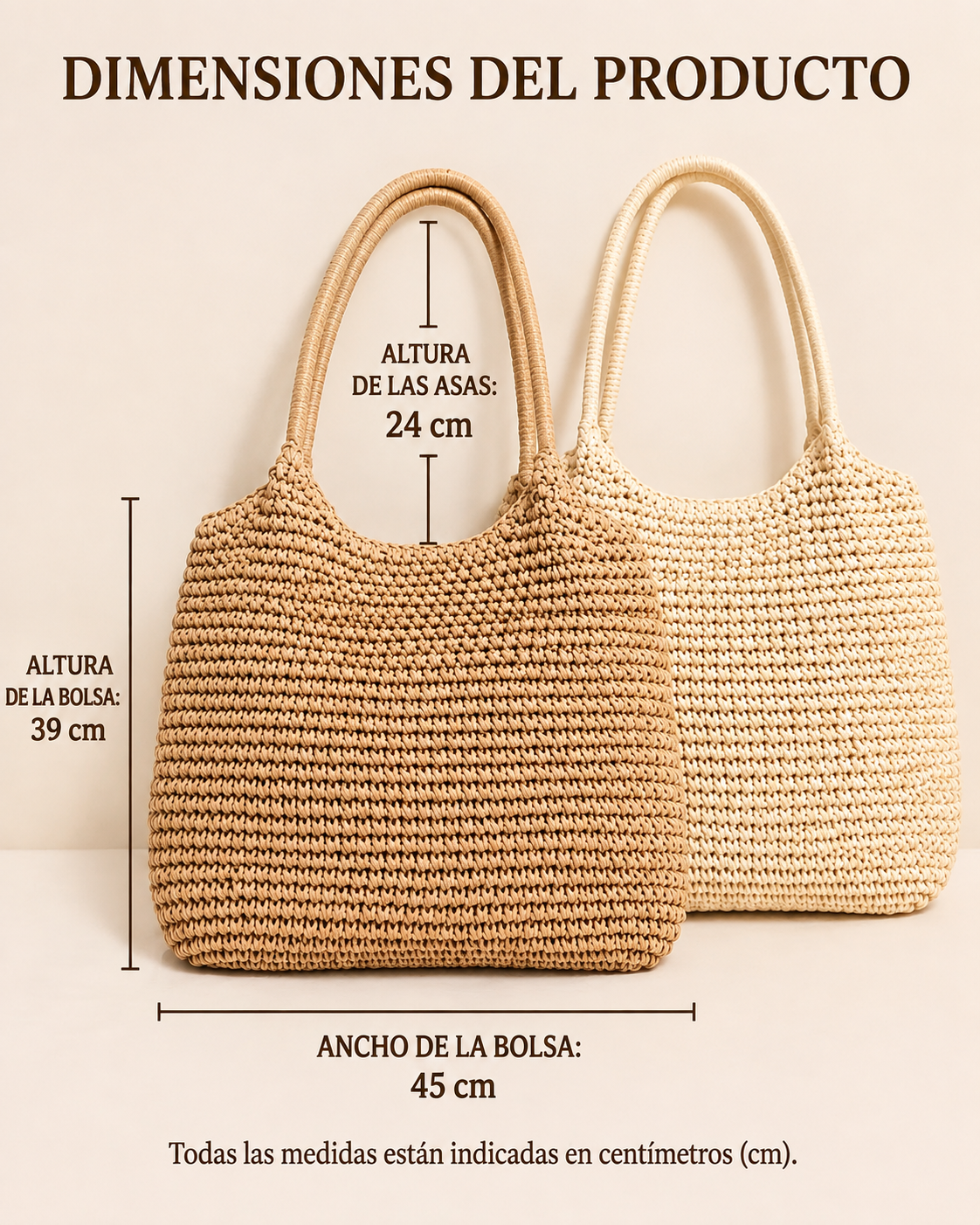 Manuela | Sac à bandoulière en paille tressée