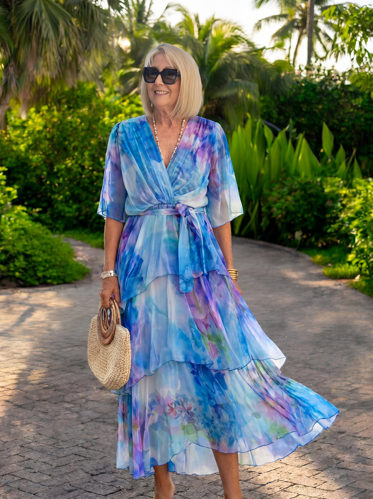 Casar – Élégante robe de mousseline