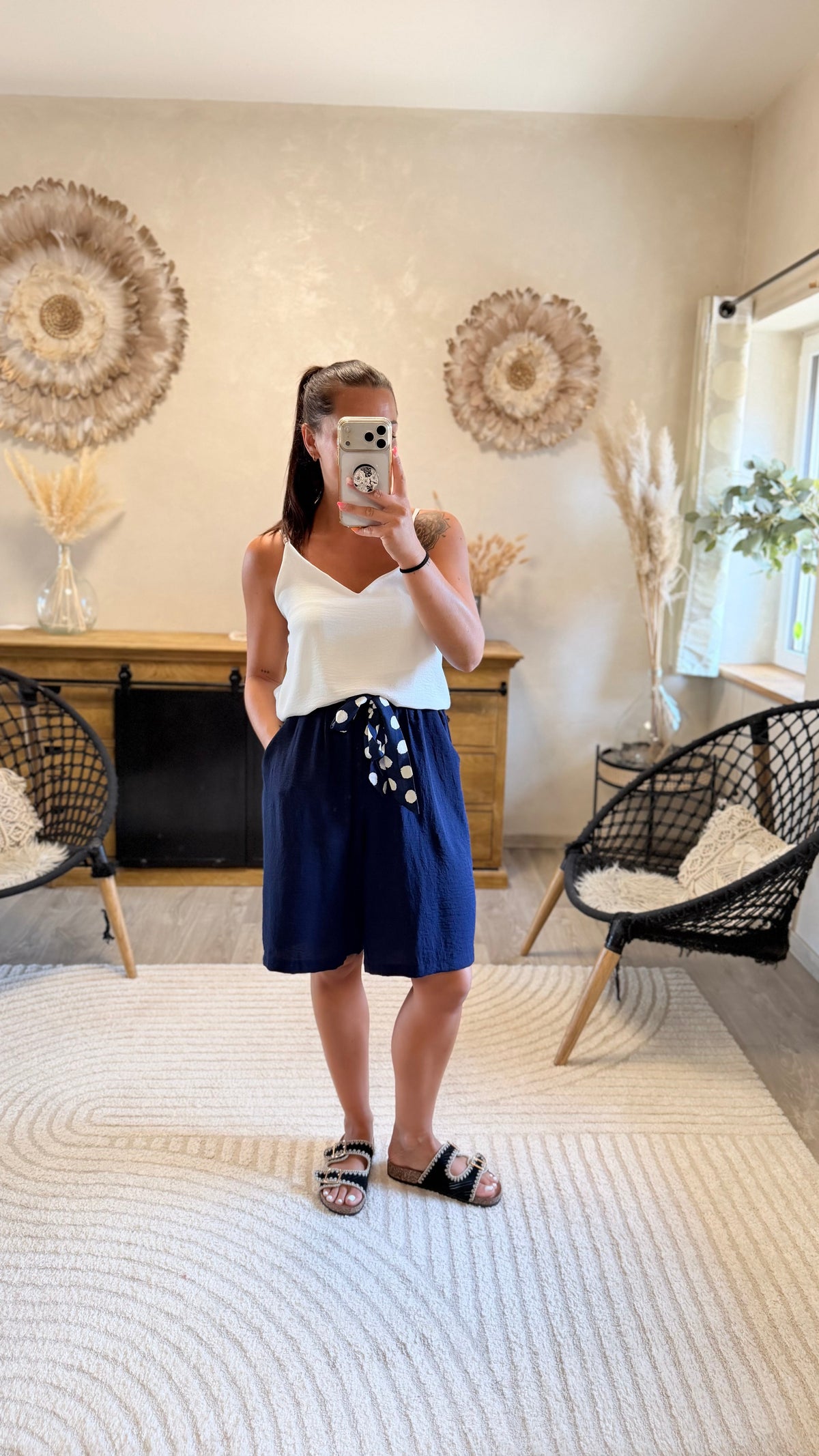 Bermuda Maxandre Curvy Marine