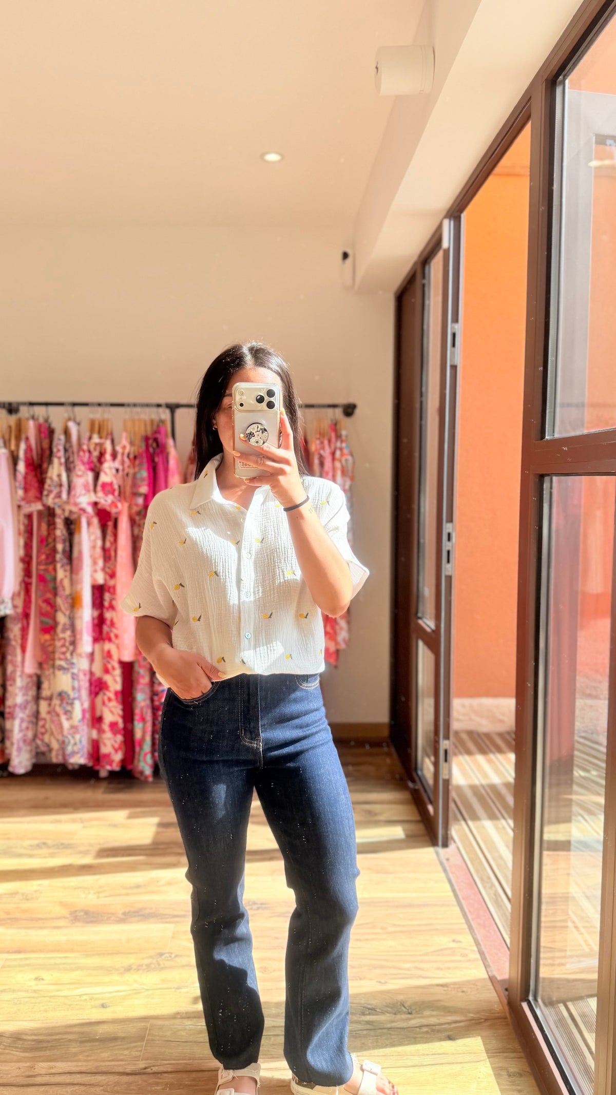 Chemise de mousseline limón 🍋 Curvy