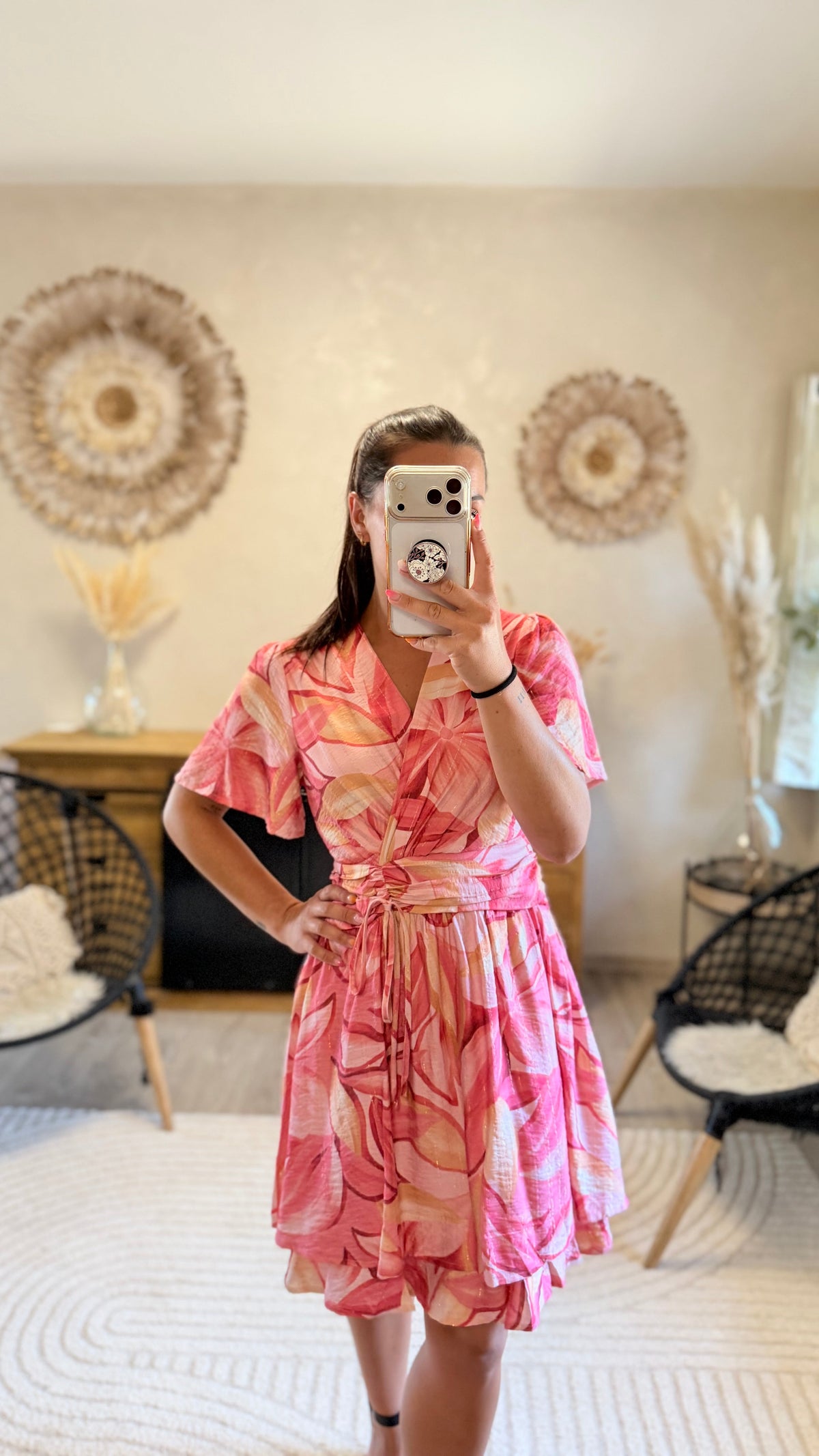 Vêtements Ceyli Curvy rose