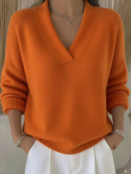 Viola | Pull Doux avec Col en V