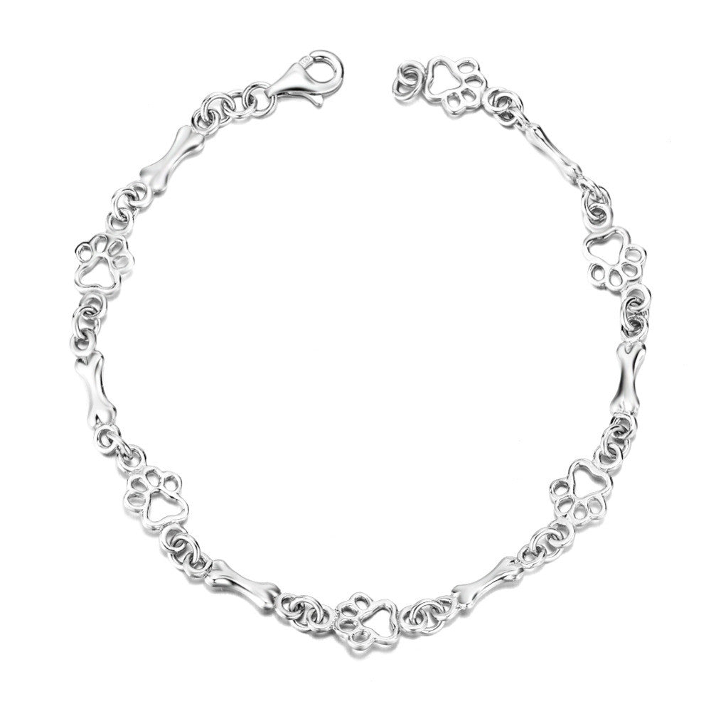 Bracelet Patte et os – Inspiration chien