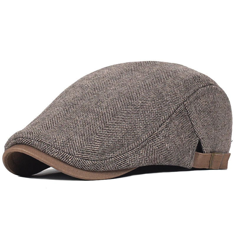 Marcos | Béret moderne pour homme à diseño en espiga