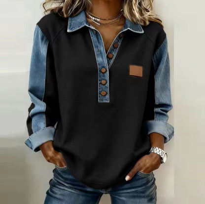 Elisa | Pull Contrasté Sportif