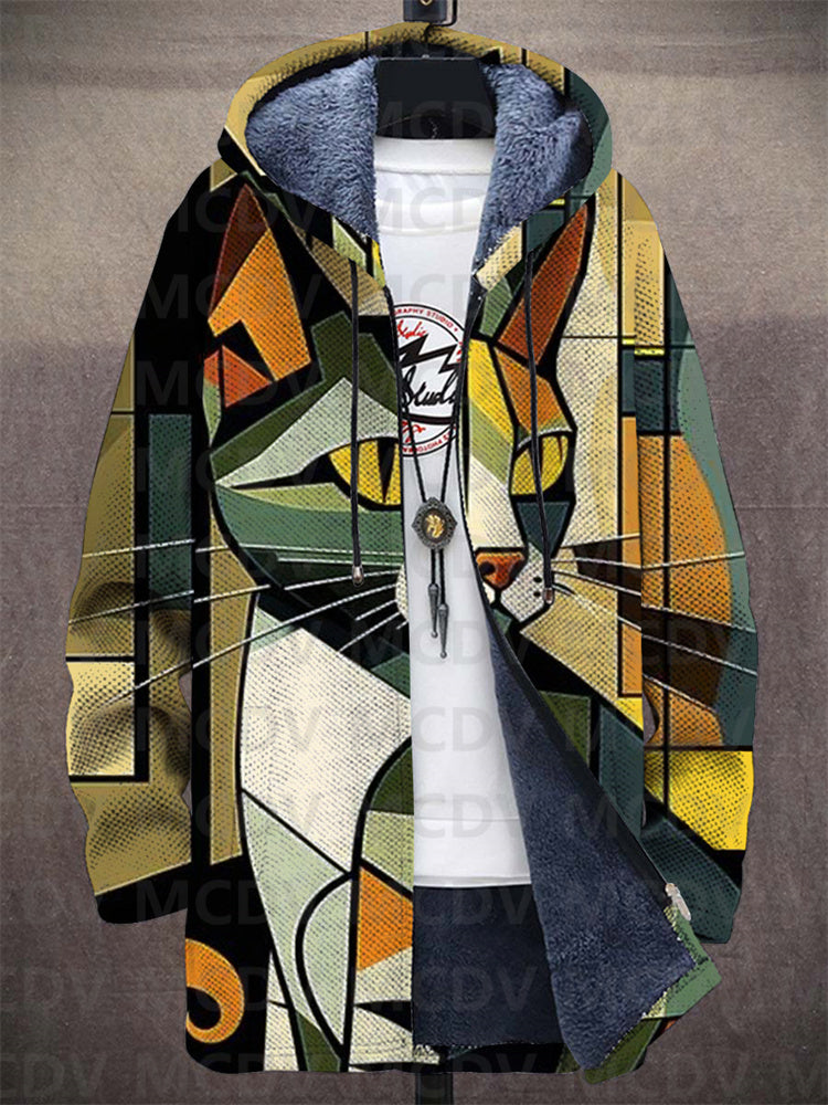 PRESTON | Veste à capuche au motif artistique