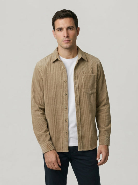 Solan | Chemise en velours côtelé