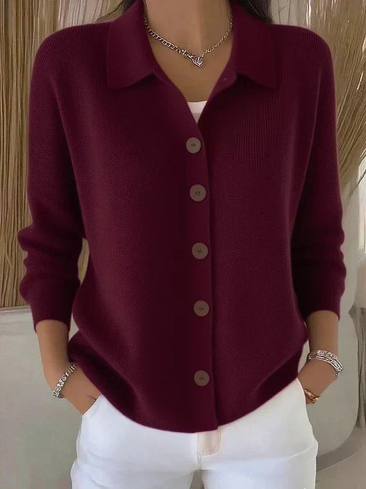 Fosca | Cardigan avec Col et Boutons