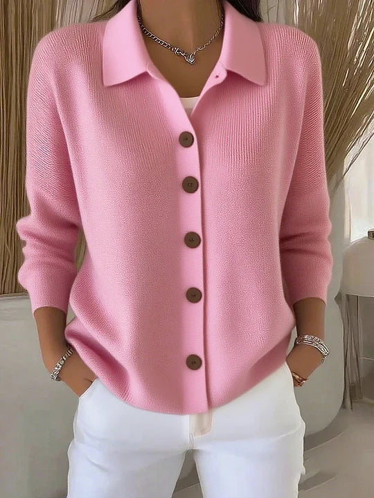 Fosca | Cardigan avec Col et Boutons