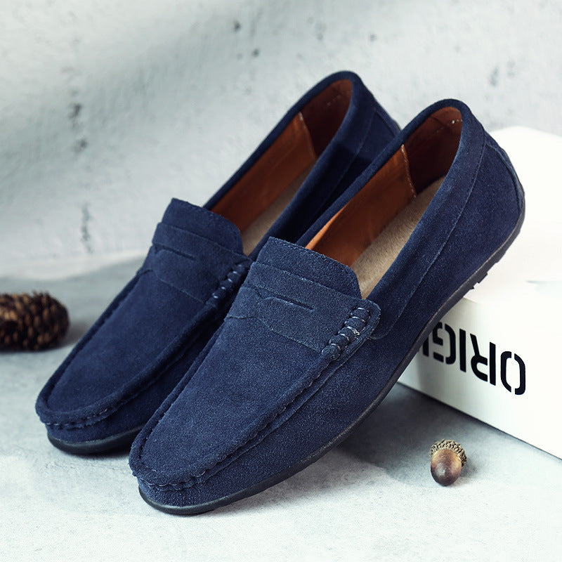 Lurano | Mocassins rétro en daim
