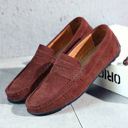 Lurano | Mocassins rétro en daim