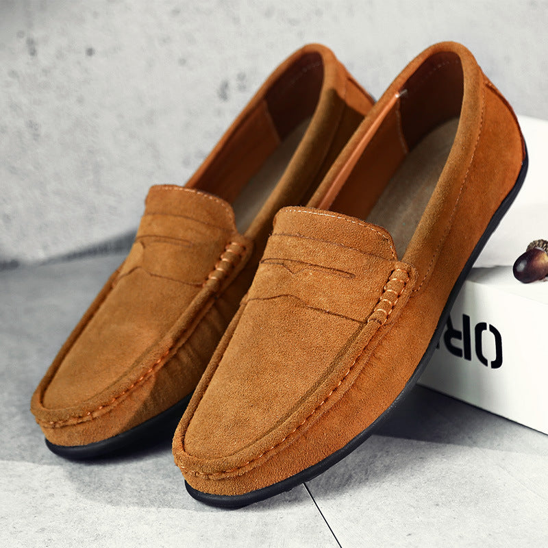 Lurano | Mocassins rétro en daim