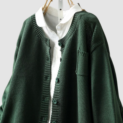 Violette | Cardigan Décontracté à Boutons