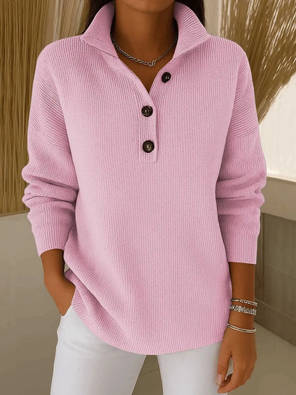 Amalia | Pull Polo avec Décolleté en V