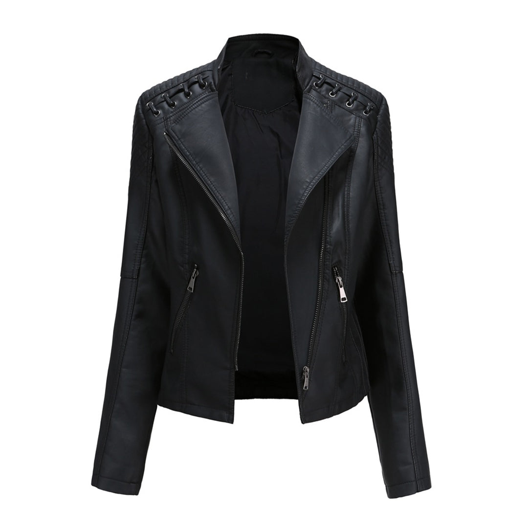 Margaux | Veste Moto Asymétrique