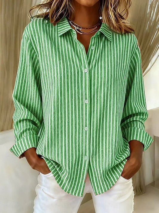 Ginevra | Chemise à Rayures avec Boutons