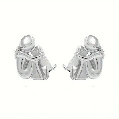 Boucles d'oreilles créoles bicolores argent et or