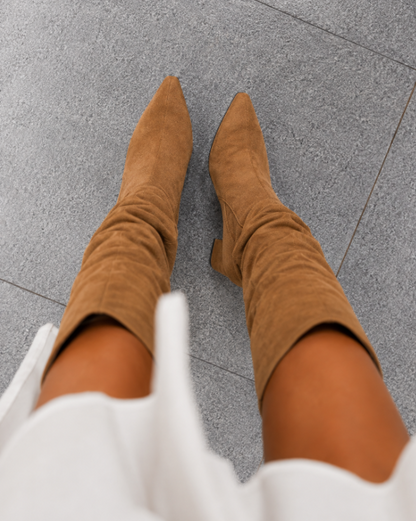 Colette™ | Bottes Hautes Suédées