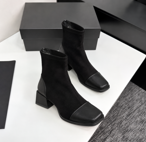 Solène™ | Bottines Élégance Suédée