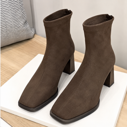 Madeleine™ | Bottines Élégance Suédée