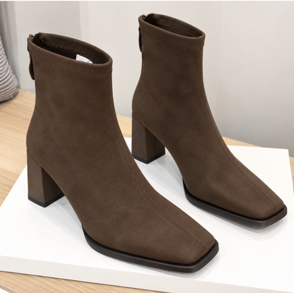 Madeleine™ | Bottines Élégance Suédée