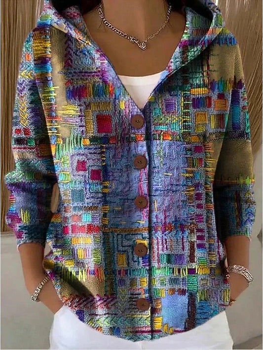Opale | Chemise à Capuche Artistique