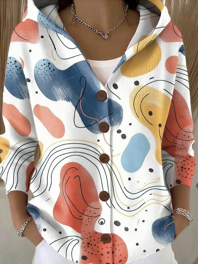 Opale | Chemise à Capuche Artistique