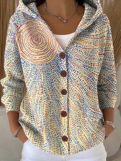 Opale | Chemise à Capuche Artistique