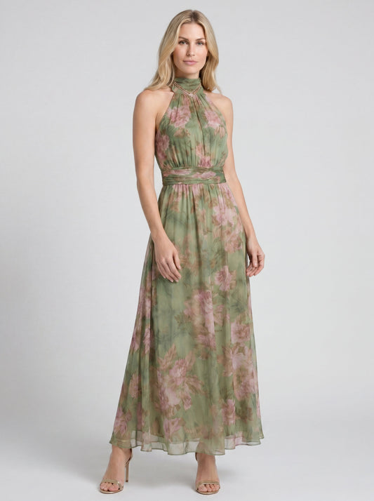 Sophie | Élégante robe de été à imprimé fleuri