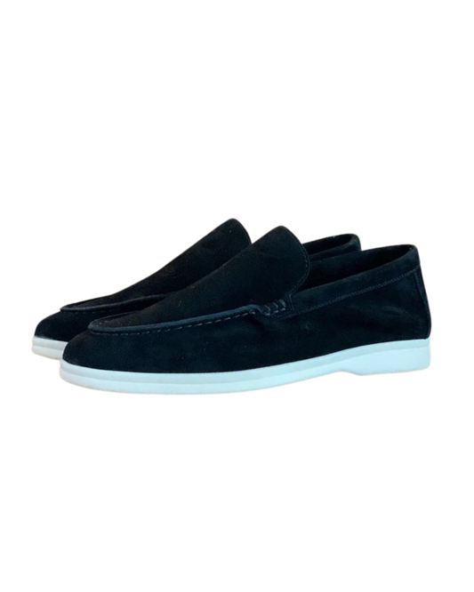 Lusso | Élégantes mocassins en daim