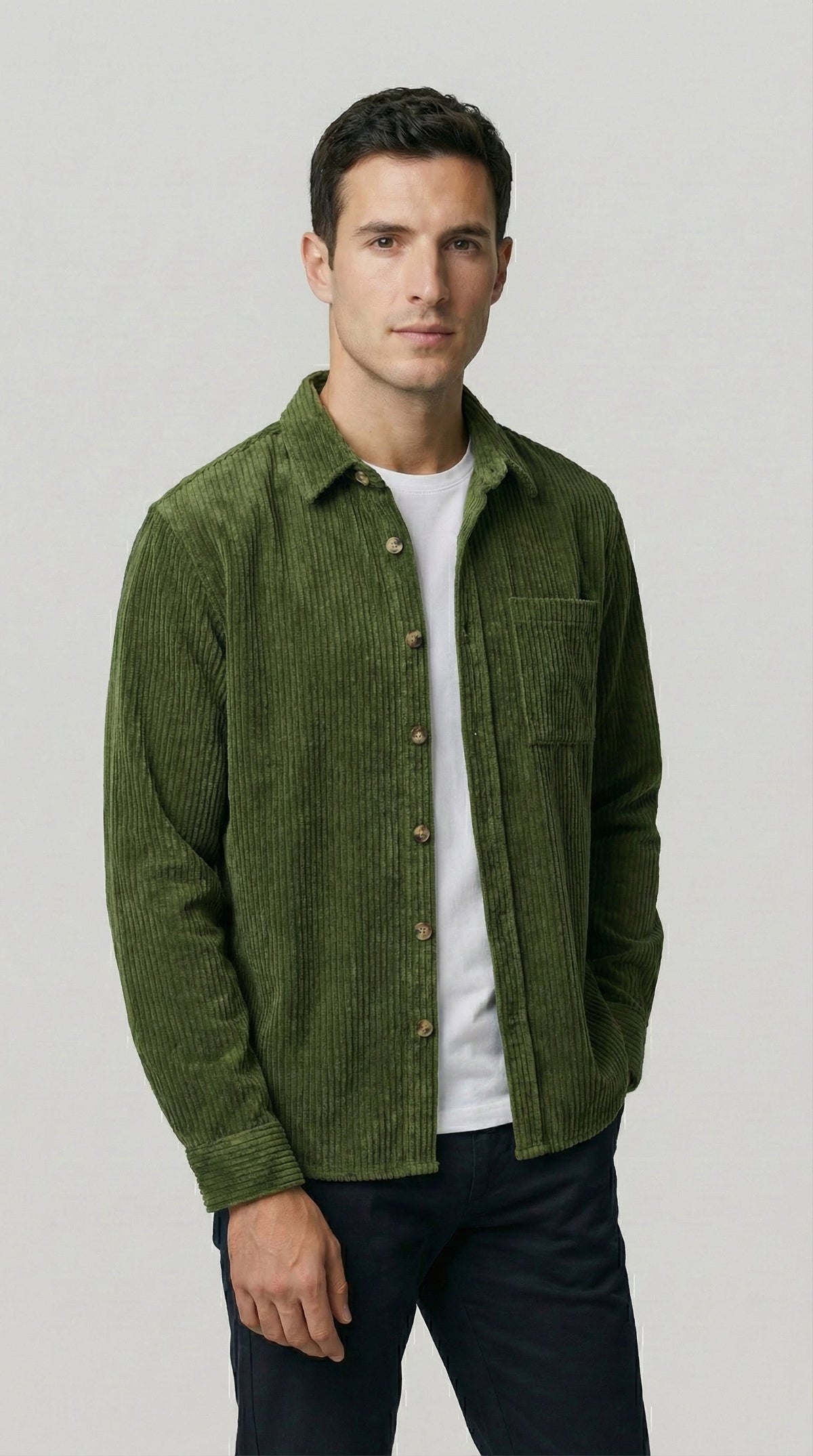 Solan | Chemise en velours côtelé