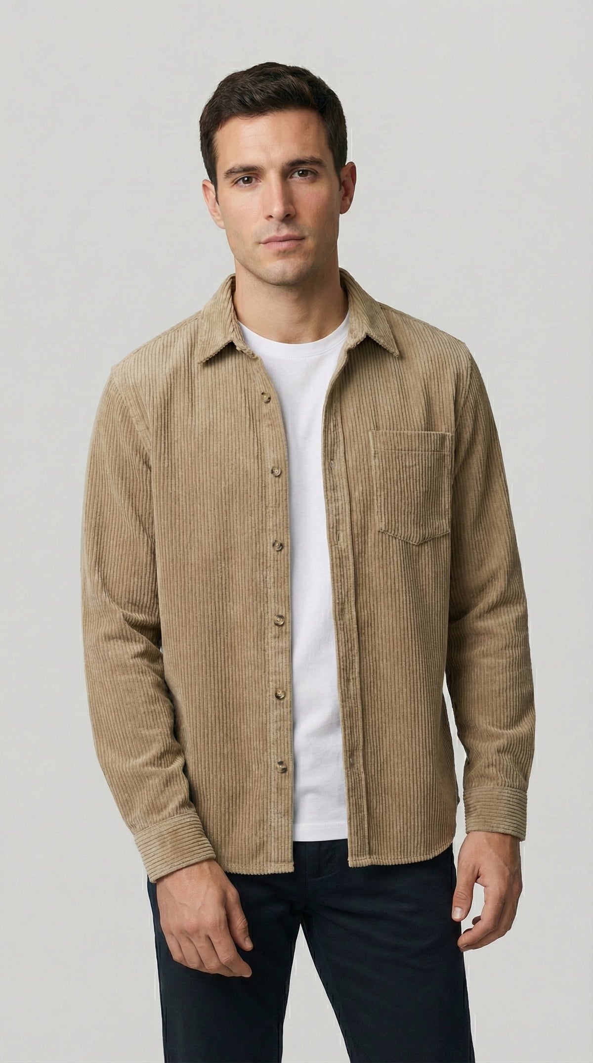 Solan | Chemise en velours côtelé