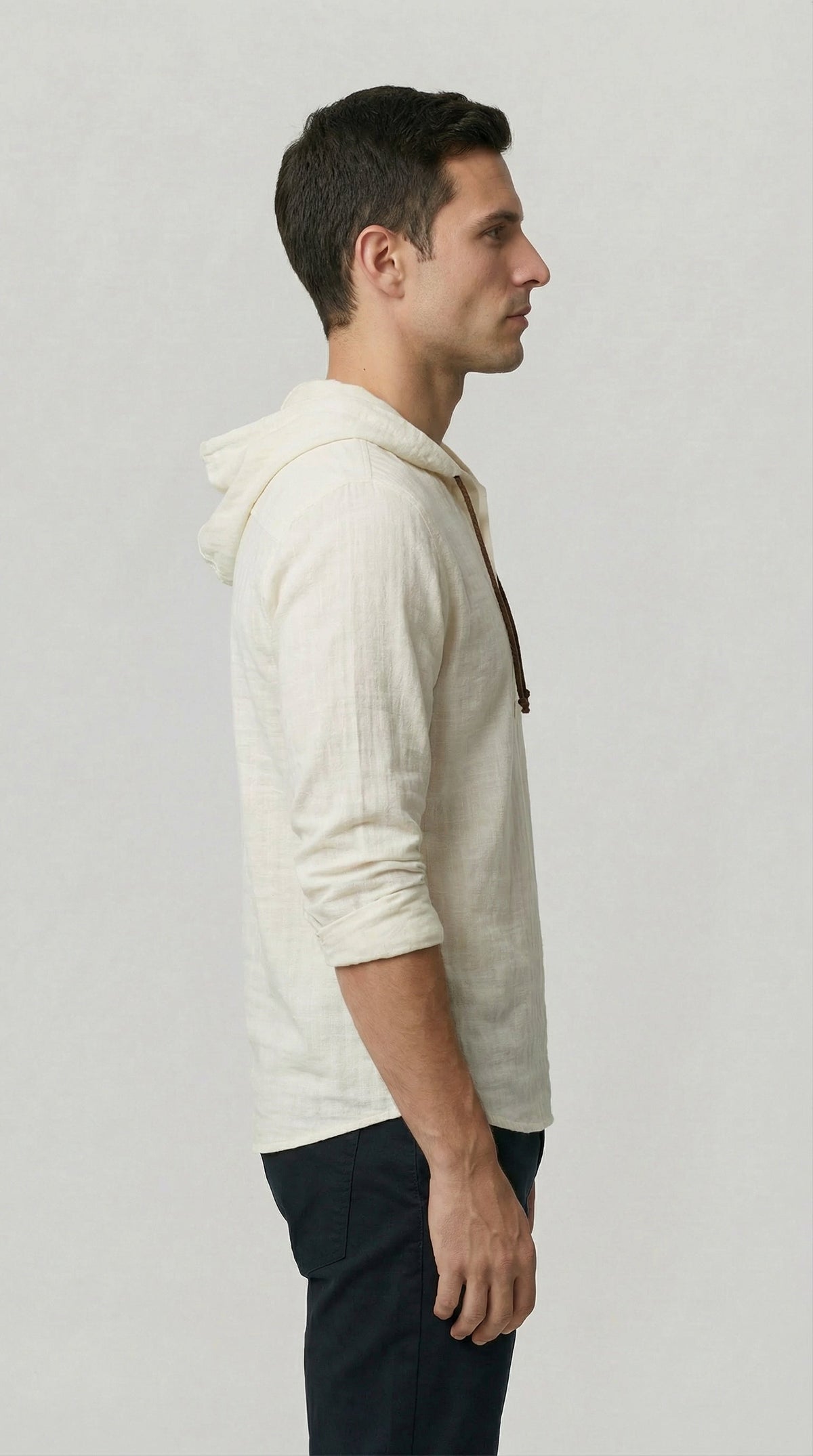 Daniel | Chemise tipo polo à capuche
