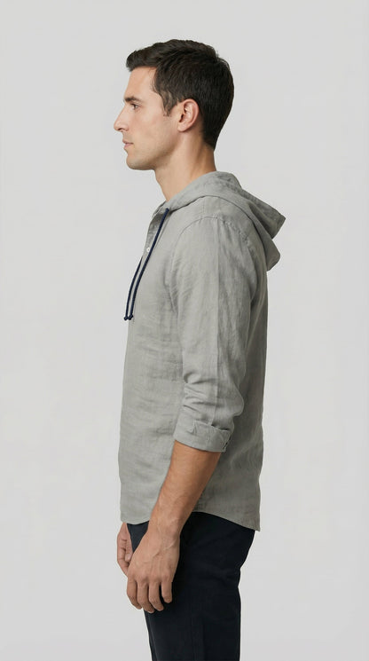 Daniel | Chemise tipo polo à capuche