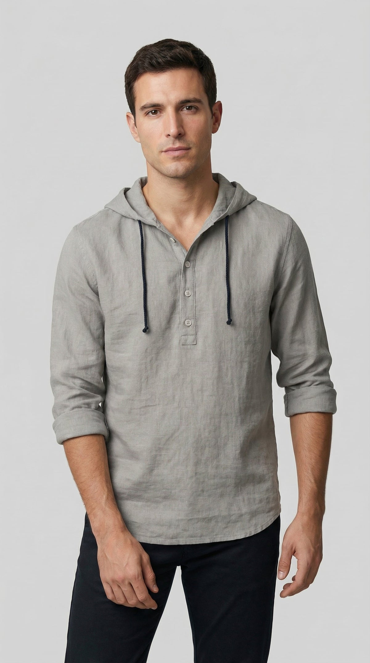 Daniel | Chemise tipo polo à capuche