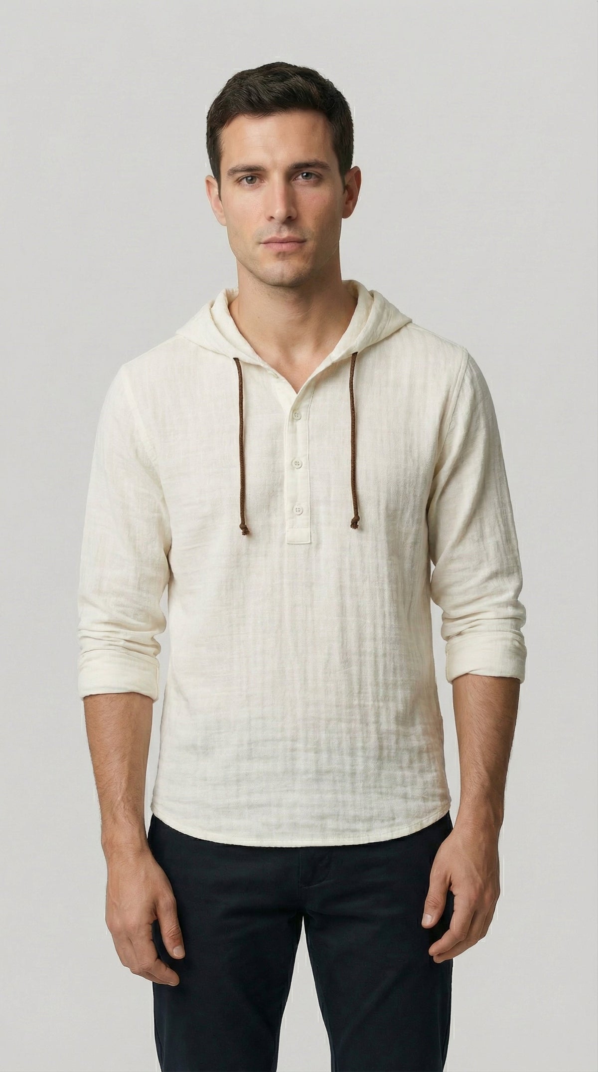 Daniel | Chemise tipo polo à capuche