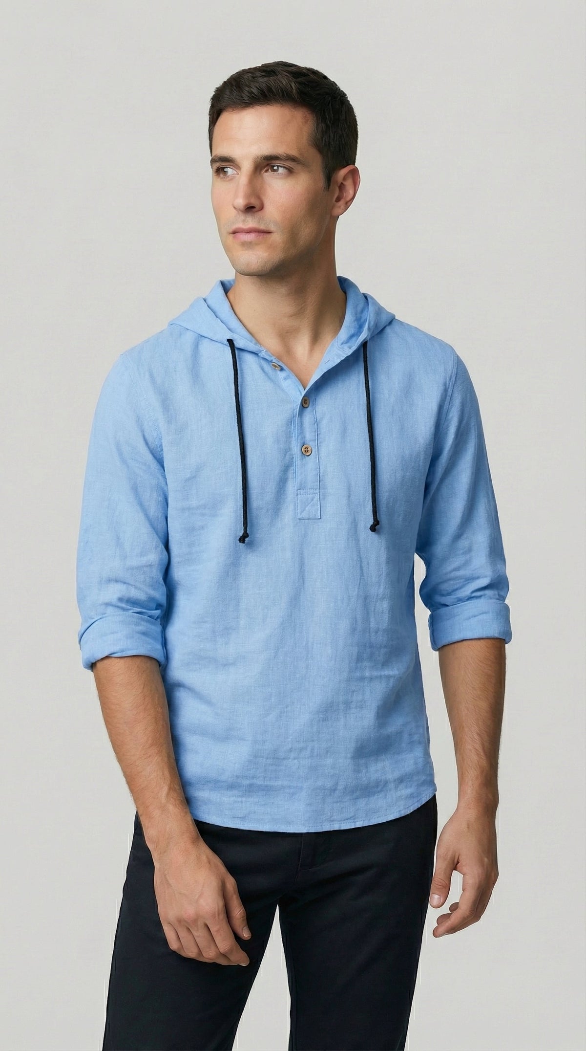 Daniel | Chemise tipo polo à capuche
