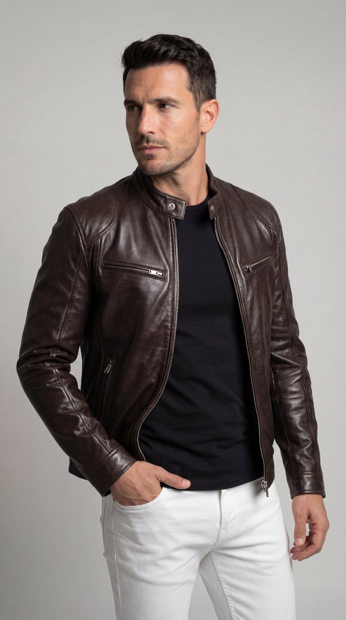 Marc | Veste de cuir
