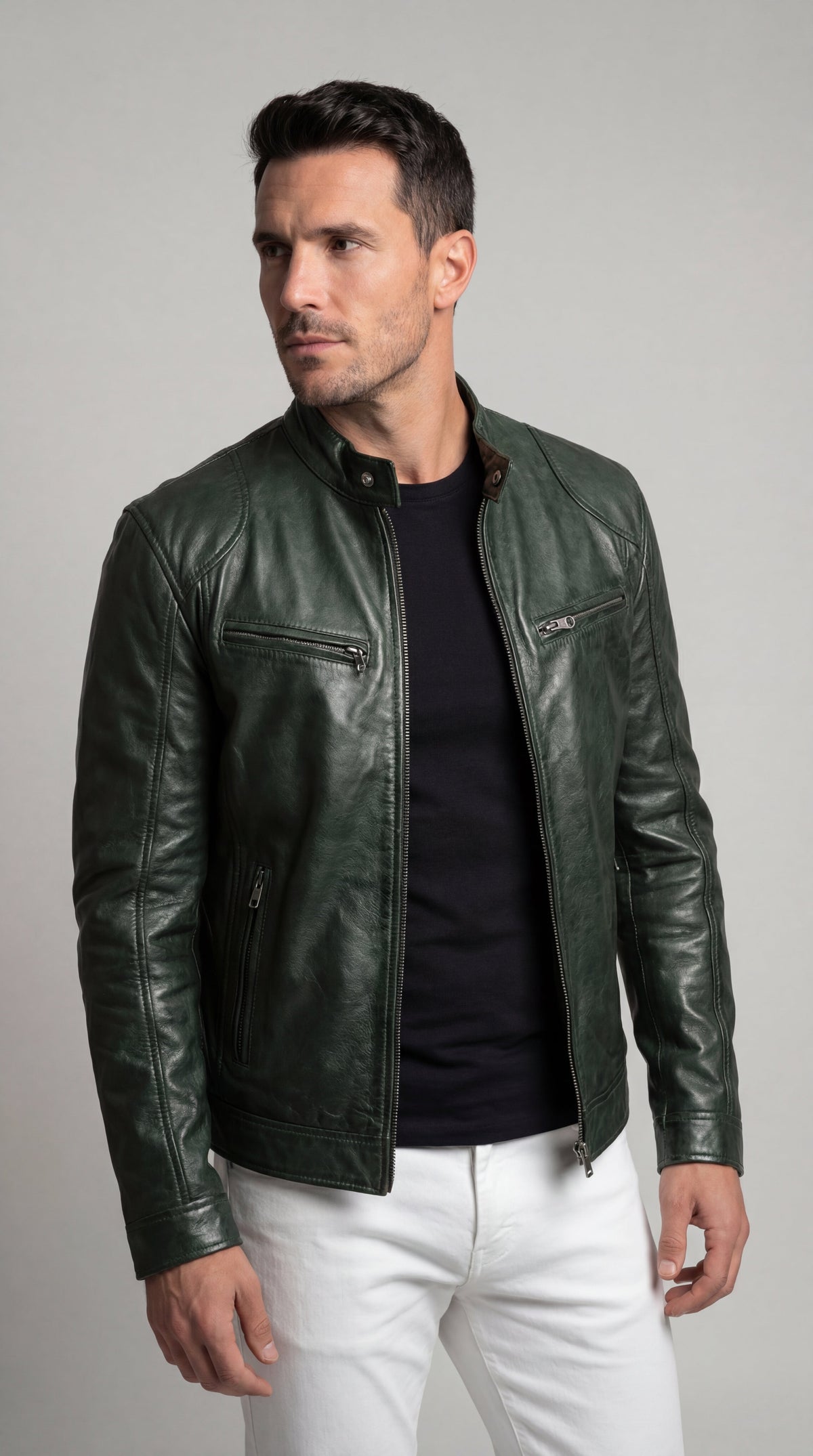Marc | Veste de cuir