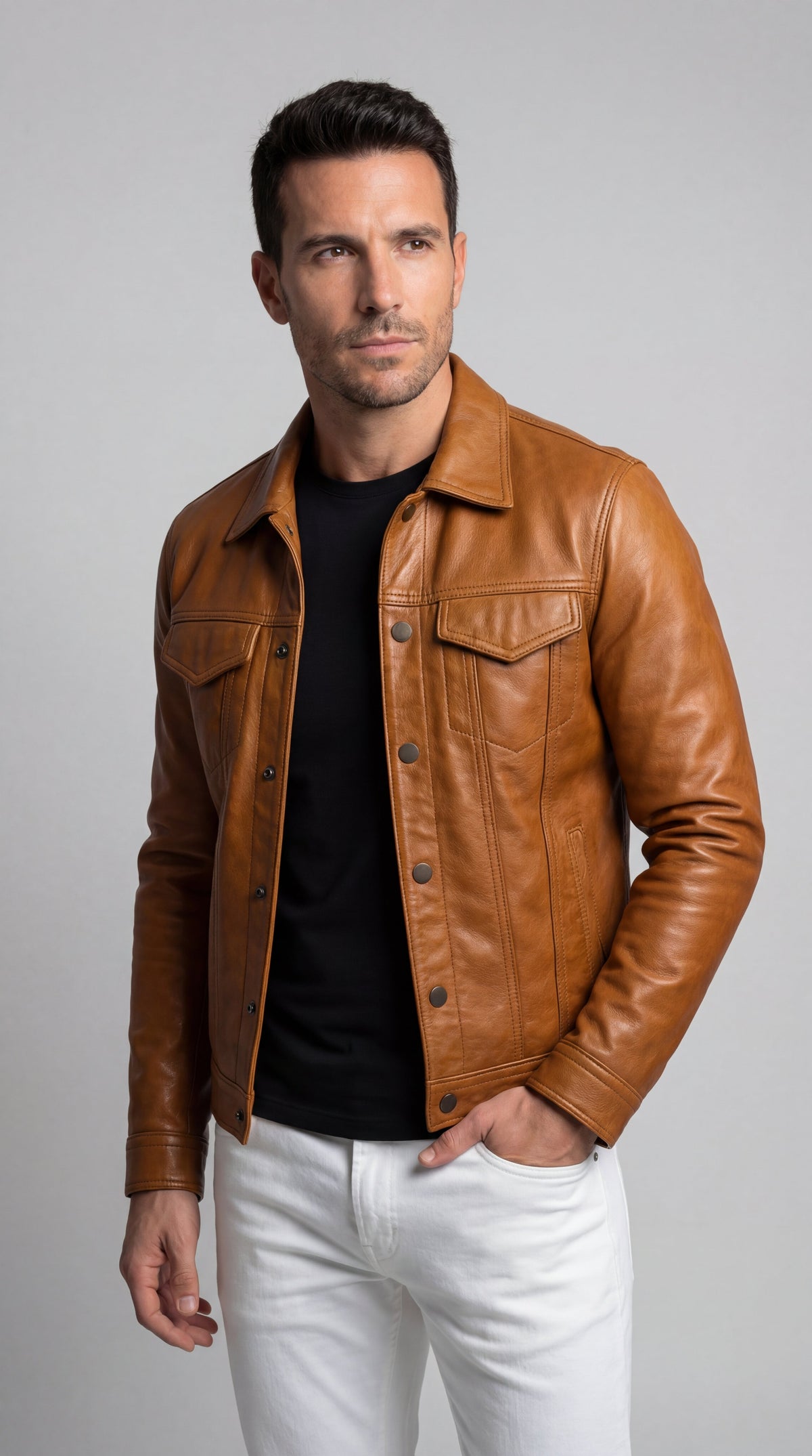 Torino | Veste de cuir