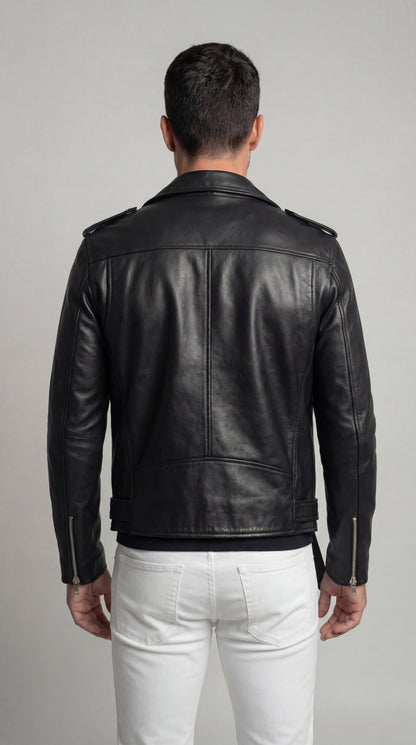 Austin | Veste bombardier de cuir