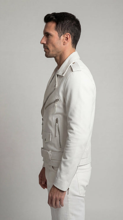 Austin | Veste bombardier de cuir