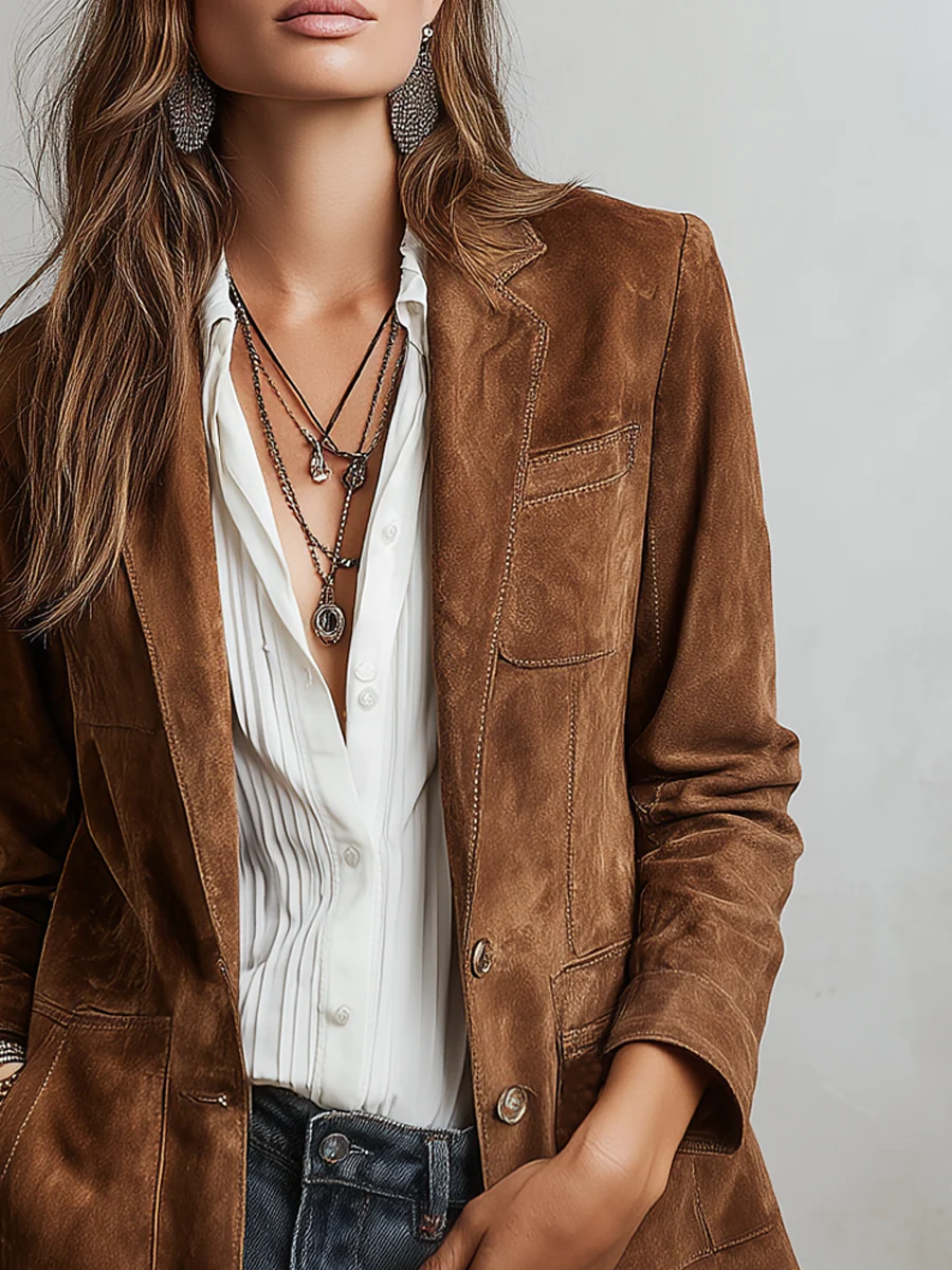 Camille | Blazer Élégant à Coupe Tailleur