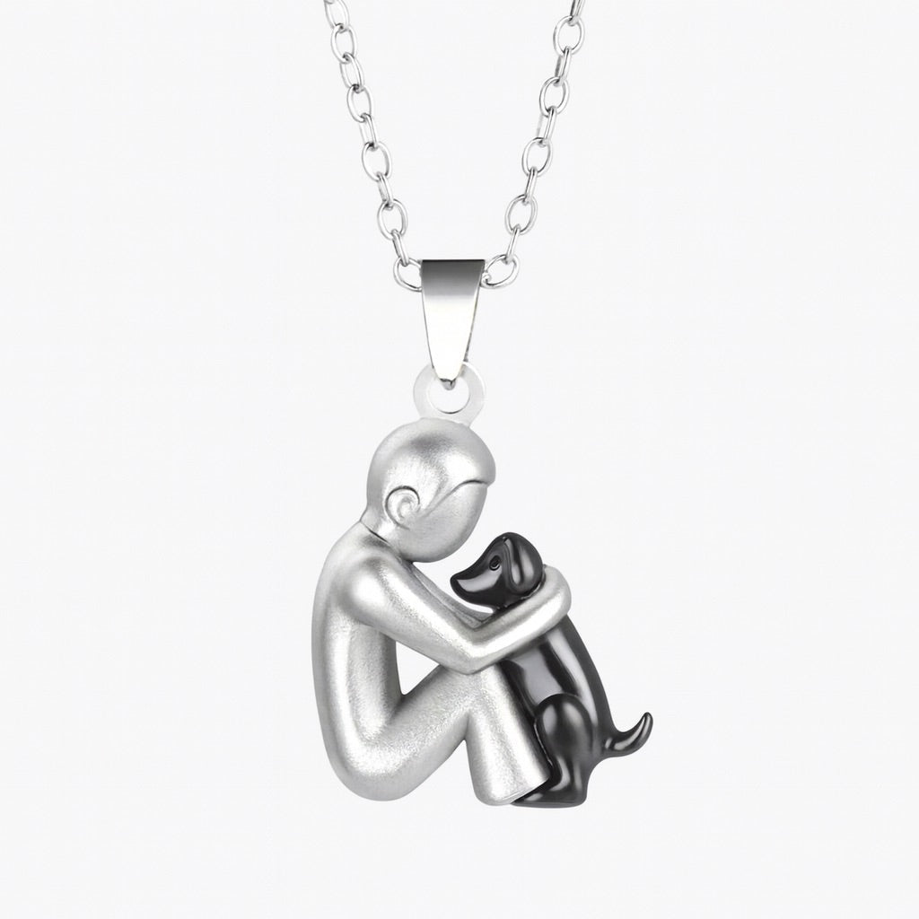 Collier pendentif Étreinte