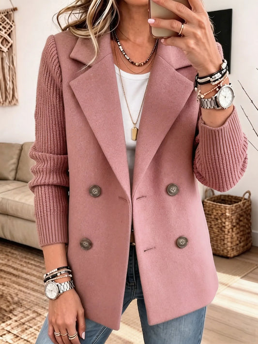 Claire | Blazer Élégant avec Manches en Maille