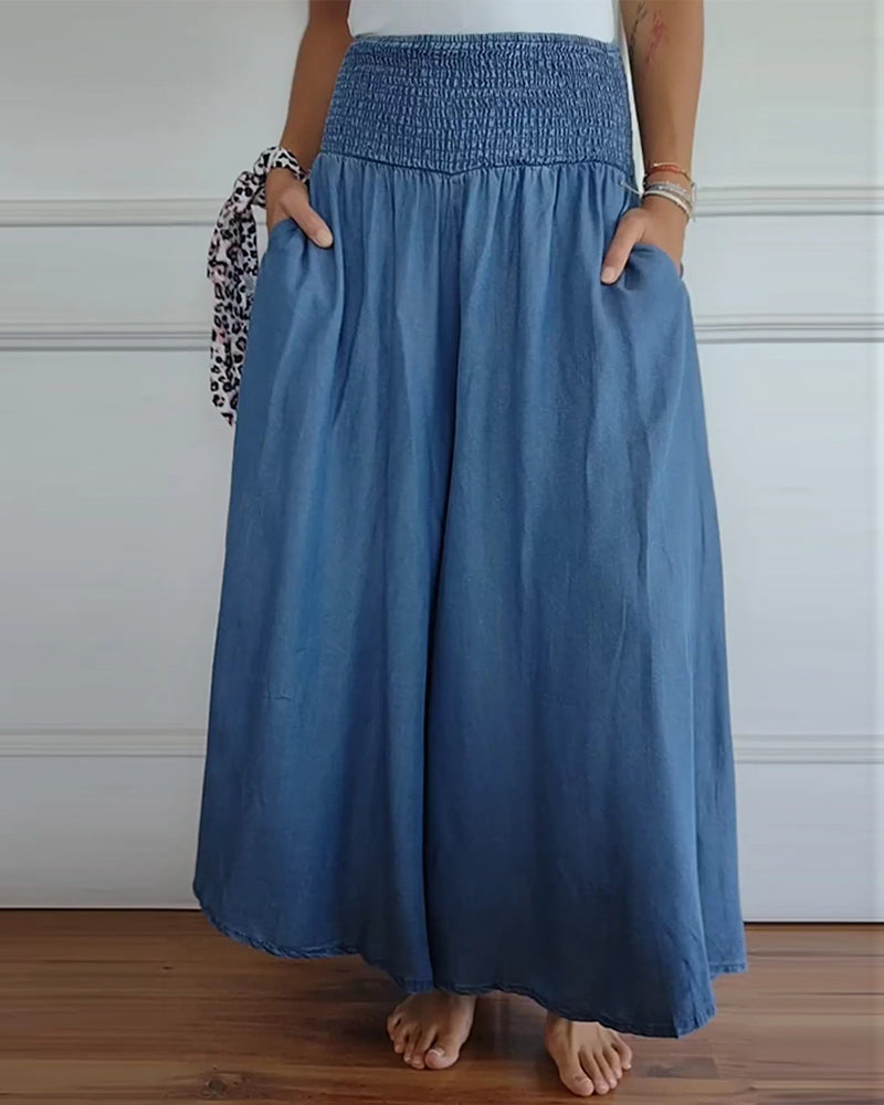 MIRA - Pantalon à Taille Elástica