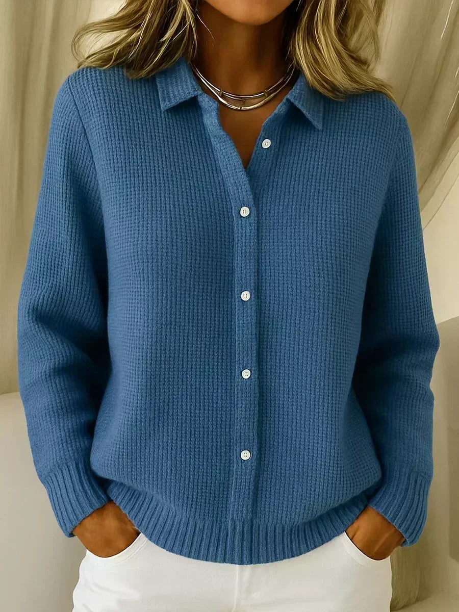 Rachele | Cardigan Texturé avec Boutons