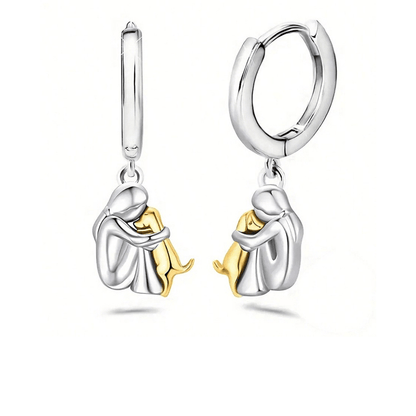 Parure Étreinte – Collier et boucles d’oreilles