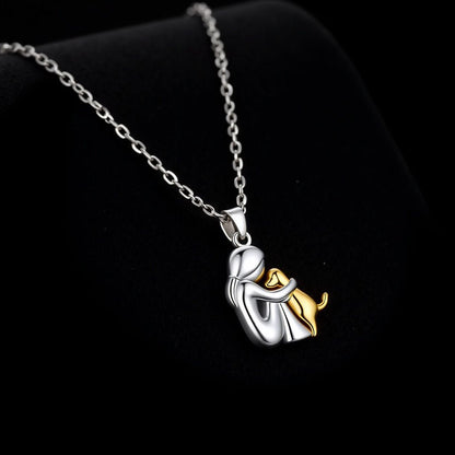 Parure Étreinte – Collier et boucles d’oreilles